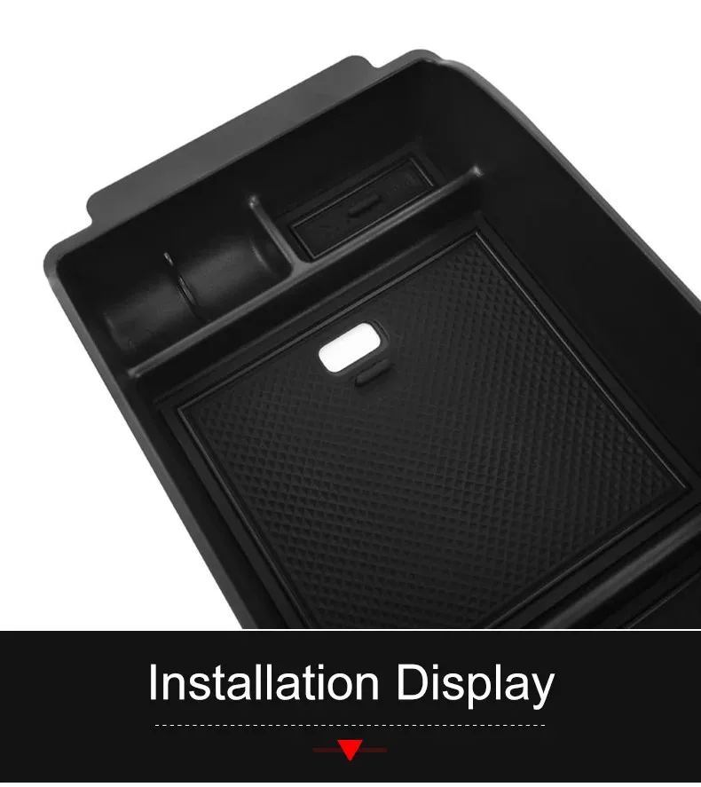 Für Toyota Highlander XU70 2020~2023 Hybrid Auto Mittelkonsole Armlehnen-Aufbewahrungsbox Kleinteile-Organizer Ablagefach Innenraum-Zubehör – Detail 8