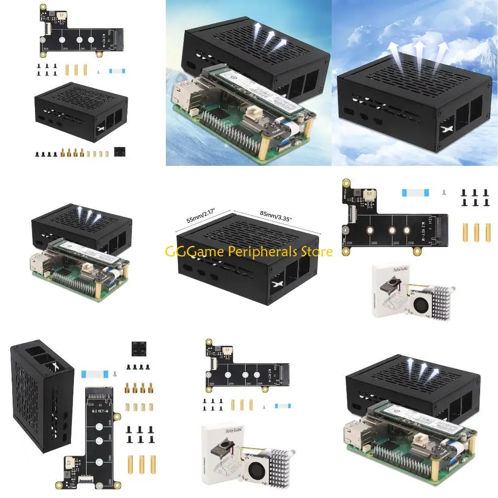 

Плата расширения модуля U55B X1001 NVMe SSD PCIE работает с официальной системой охлаждения