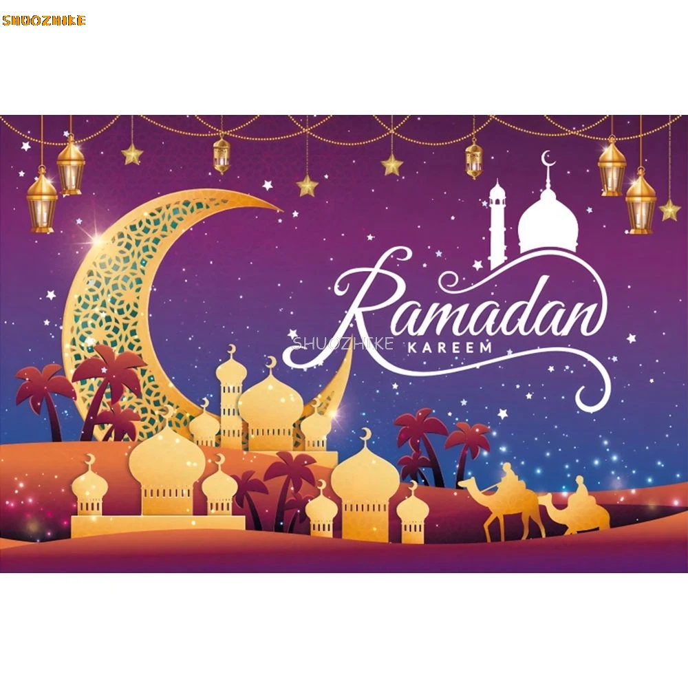 عيد سعيد مبارك رمضان كريم خلفيات للتصوير الفوتوغرافي فانوس ديكور حفلات الطفل صور خلفيات استوديو الصور الفوتوغرافية