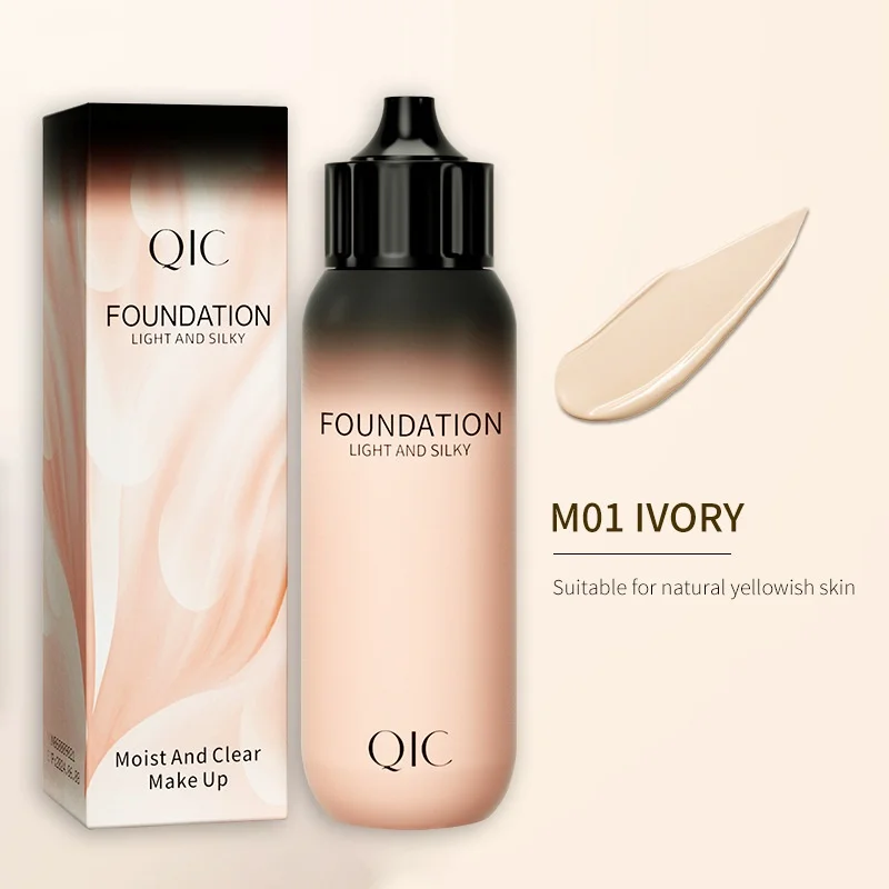 Matte Foundation Cream Concealer Volledige Dekking Hydraterende Gezicht Donkere Cirkel Vloeistof Langdurige Oogcorrector Primer Make-Up