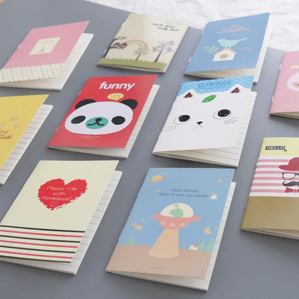Portable Mini Cartoon Mini Notepad Cute Paper Cute Notebook Soft Creative Pocket Book Stationery