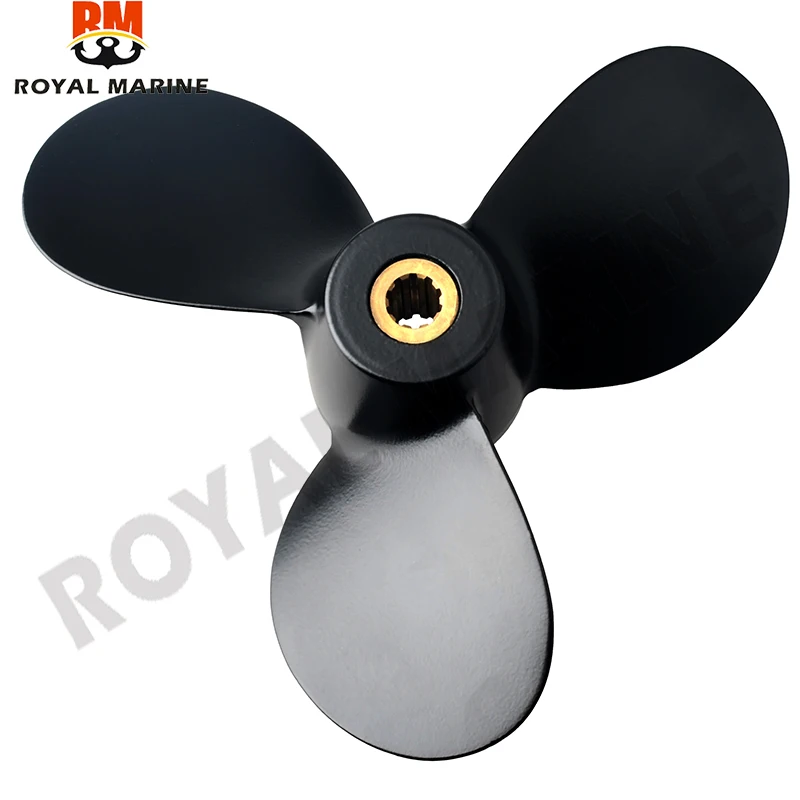 58110-91JN0-019 Aluminum alloy propeller 7 1/2 x 7 for Suzuki boat engine 4-6HP 5811091JN0019