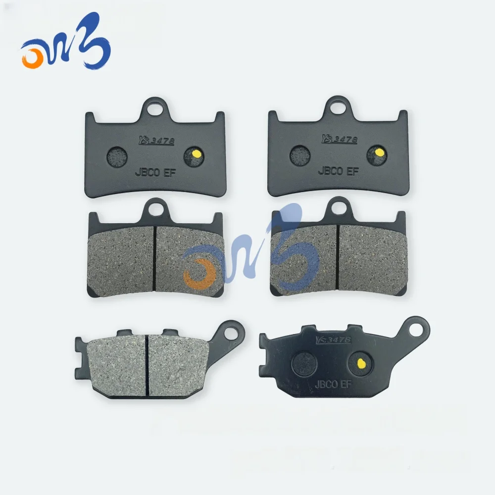 Motorcycle Front Rear Brake Pads For YAMAHA MT07 MT-07 Non-ABS / ABS 2014 2015 2016 2017 2018 2019 2020 2021 2022 2023 2024 2025