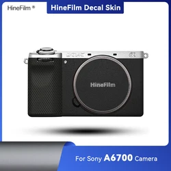 Hinefilm Skin for A6700 Camera Sticker Decal Skin for Sony Alpha 6700 Camera Premium Protective Wraps Cover ILCE-6700 ILCE6700