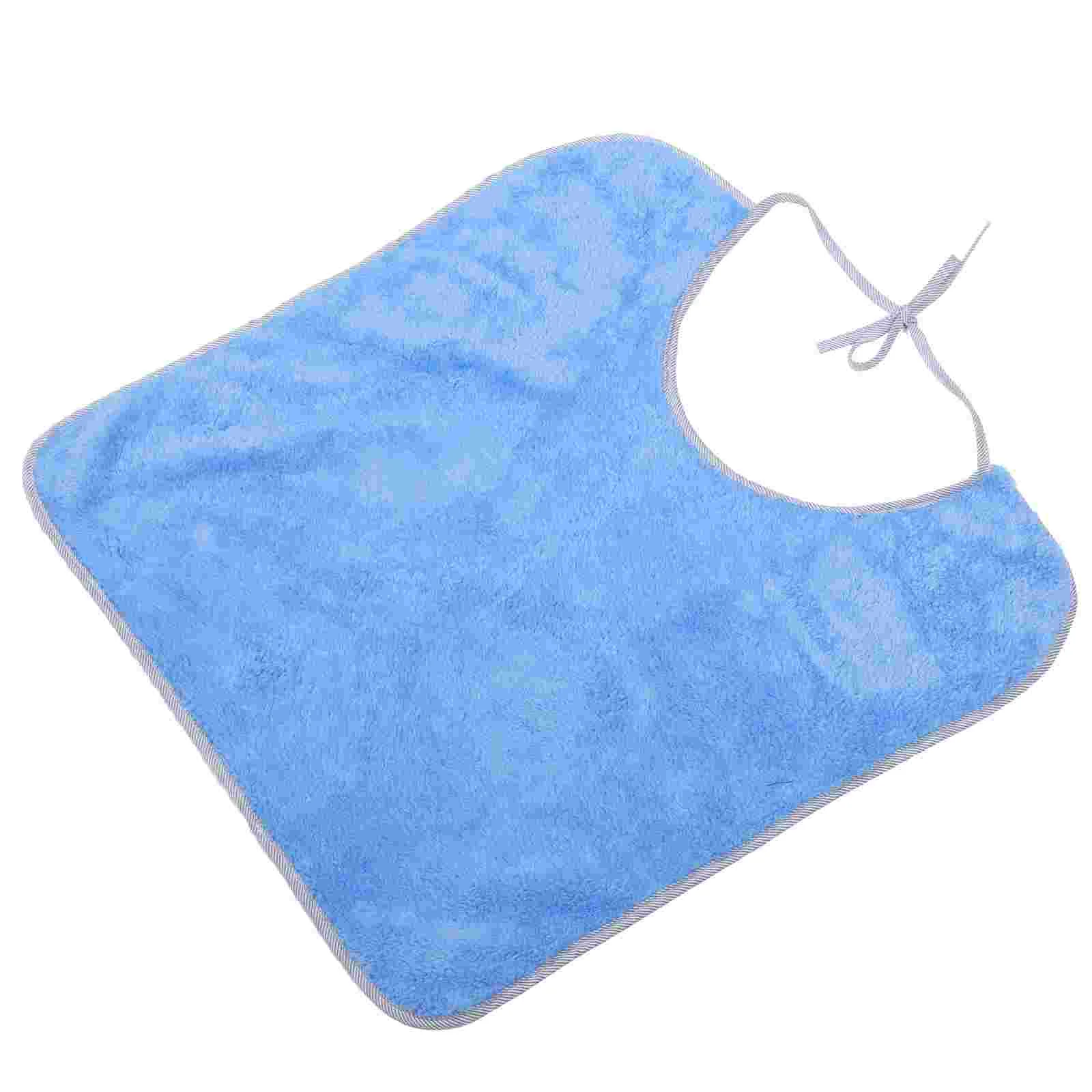 

Adult Smock Adults Bibs Washable Dining Bib Seniors Elderly Disabled Patients Bib Clothes Protection Mealtime Bib For Eating