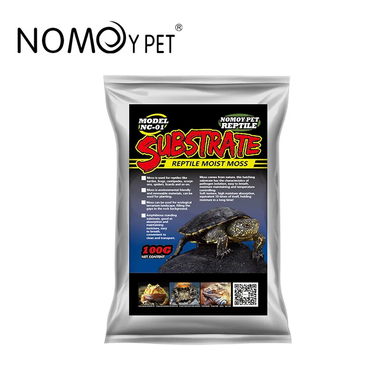 500g Dry Moss Natural Turtle Climbing Pet Lizard Bedding Insulation Moisturizing Bedding for Breeding Box Natural Moss