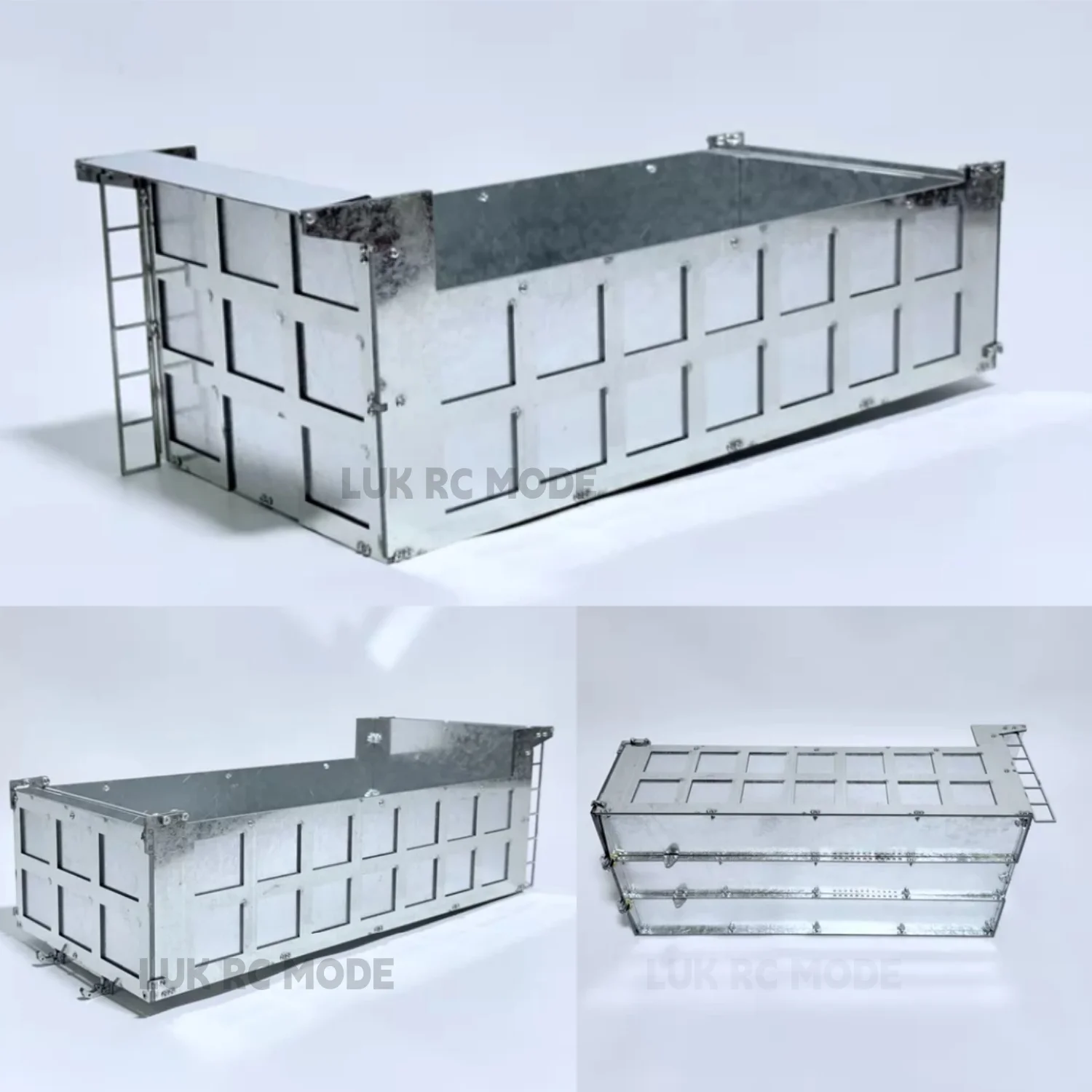 1/14 Tamiya Tractor Head All-Metal Truck Body Dump Self-Dumping Unpainted and Uassemebled KIT For Hydraulic Dumper DIY Part