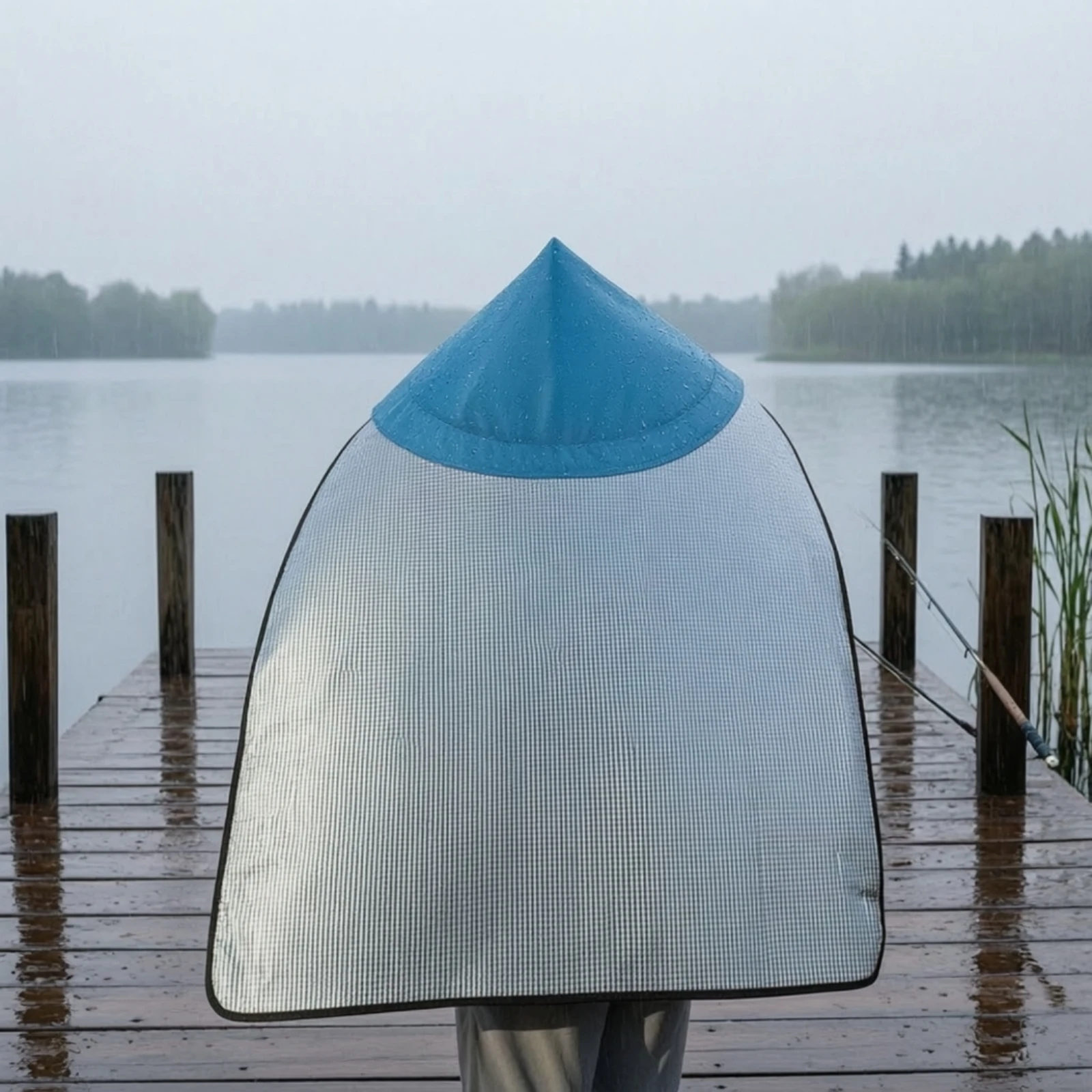 Cone Hat with Neck Cape Breathable Mesh Sun Hat with Neck Flap Adjustable Comfortable for Gardeners, Gardening, Fishing