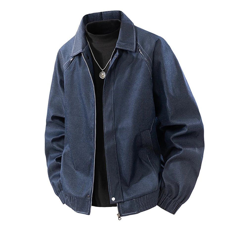 8XL Plus Size Jacket Men Fashion Casual Jacket Coat Male Spring Autumn Cargo Jacket Big Size 8XL