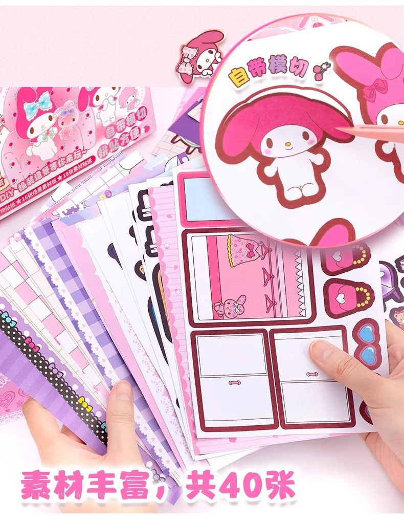 Рисунок 6 - Новая наклейка Kuromi Melody Dress-Up