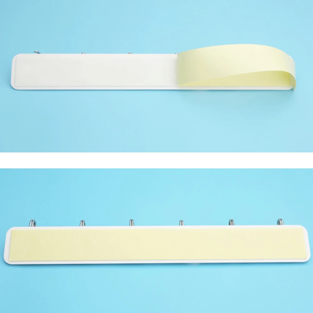 

Wall Mount Coat Rack Self Adhesive Hooks Hat Hanger Entryway Row Hook Strong Bathroom Kitchen Accessories Universal