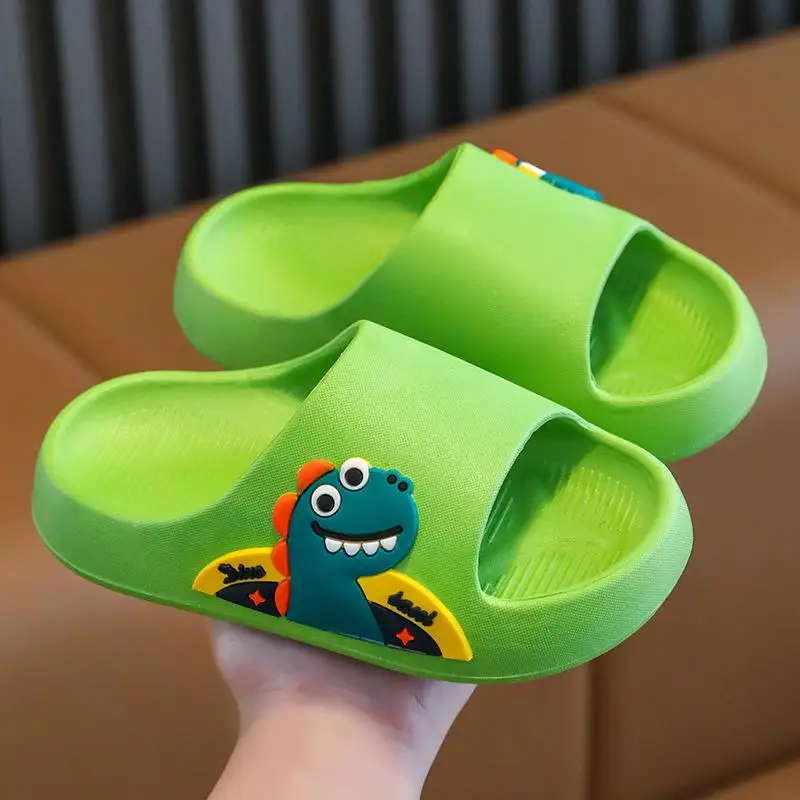 Anti-Slip Bathroom Slippers for Boys And Girls Home Use Comfortable Odorless Summer New Style EVA Material Easy to Clean