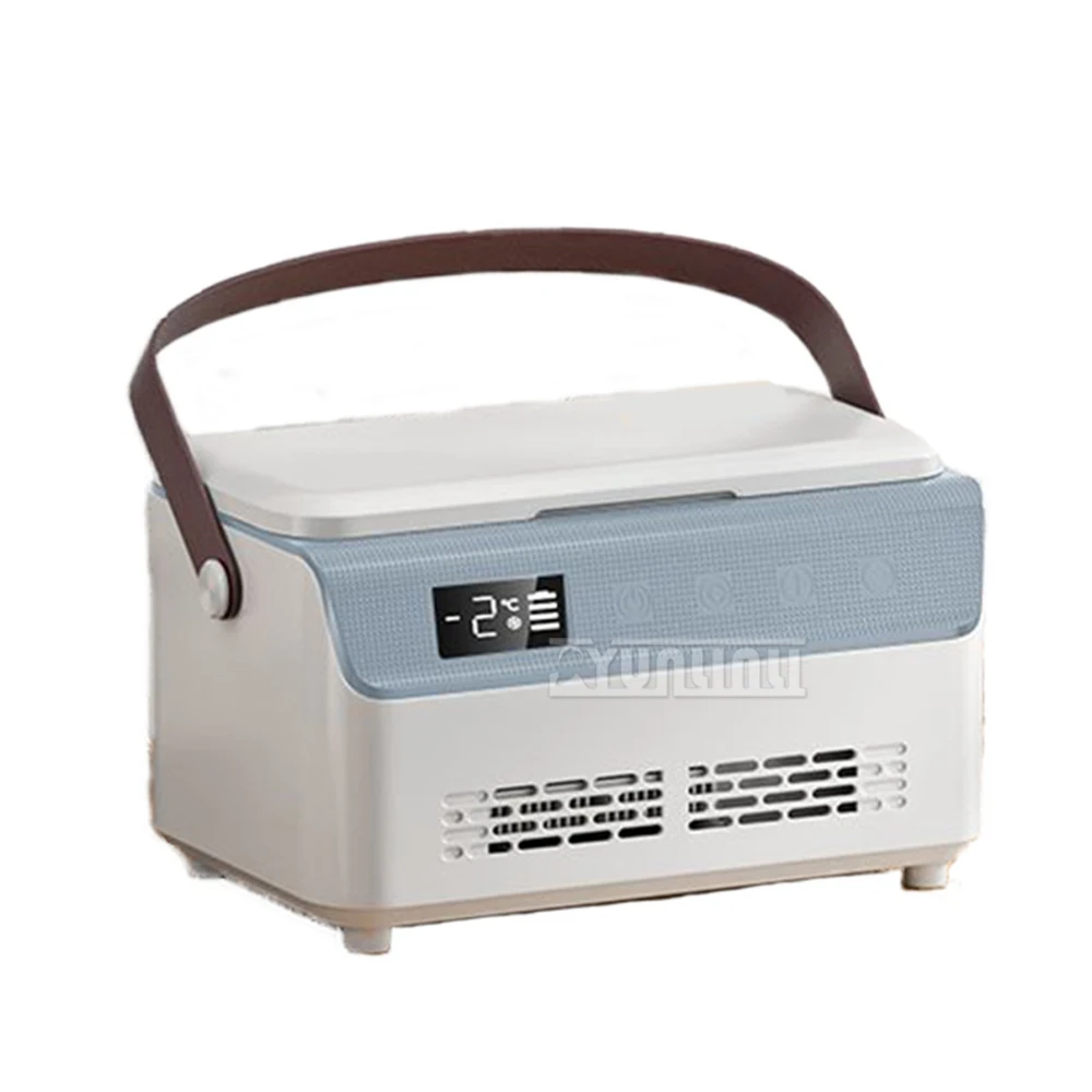 Mini refrigerador portátil de gran capacidad para insulina congelada, nevera para medicamentos, calentador para el hogar, coche, viaje, Camping