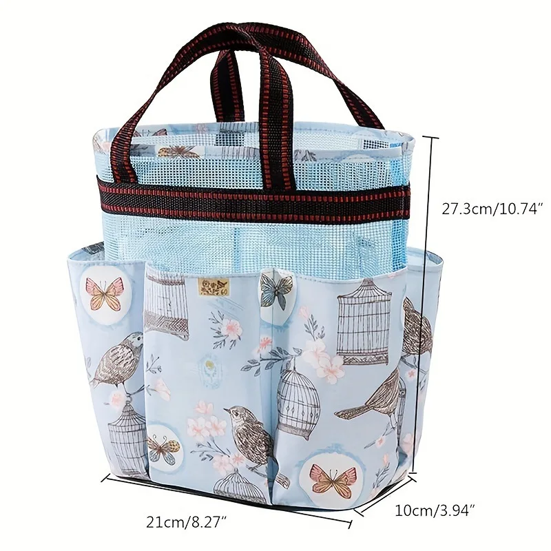 Large capacity multifunctional makeup bag, portable and portable waterproof toiletries storage bag, travel swimming shower bag