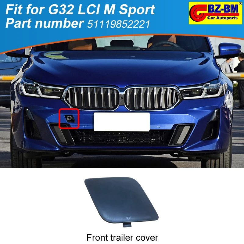 

Авто передний бампер, фаркоп, крышка прицепа для BMW G32 LCI M Sport OEM 51119852221 51118072209 51127485846 51128069730