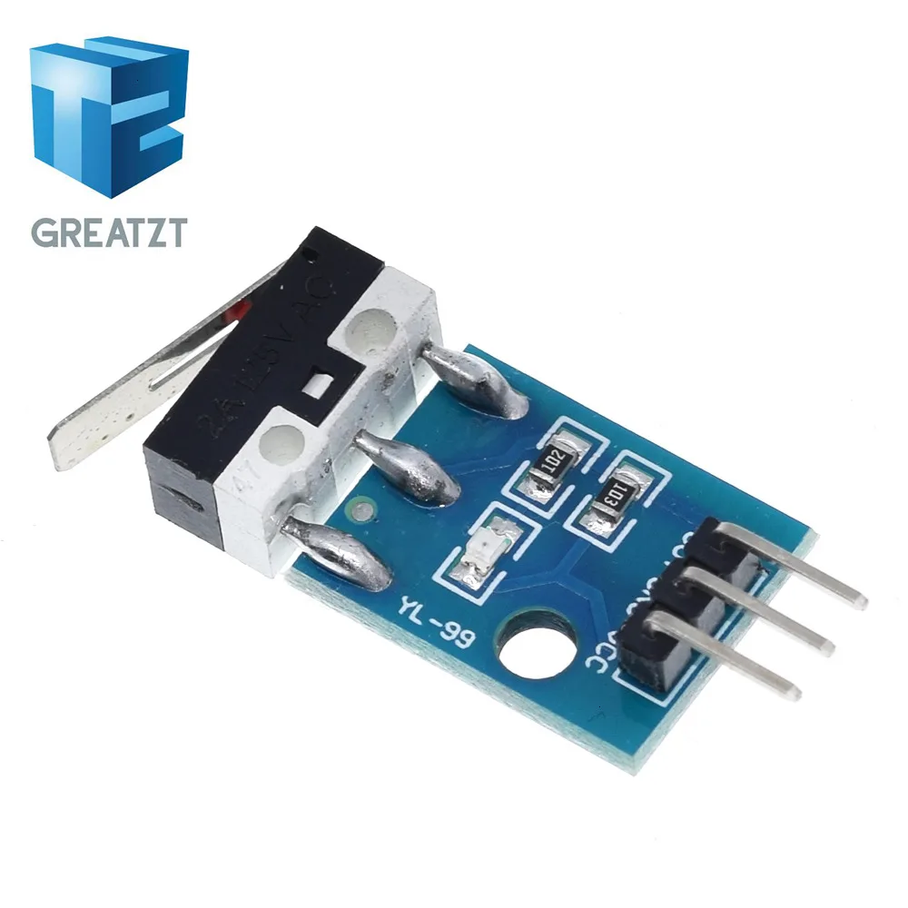 GREATZT Car Helicopter Crash Collision Sensor Impact Switch Module Robot Model For Arduino with Dupont Cable