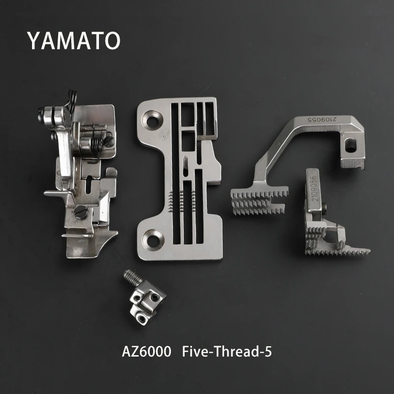 YAMATO  AZ8000 AZ6000 Overlock Sewing Machine Gauge Set   Five-Thread-3  Five-Thread-5  Six-Thread-5 Gauge Set  Plate 2108050