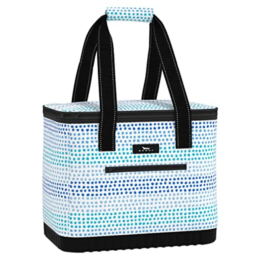 

The Stiff One - Large Soft Lightweight Insulated Cooler with Hard Bottom Beach Family Travel Picnic Cooler