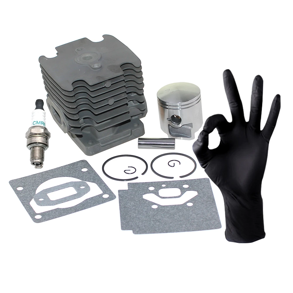 Cylinder Piston Kit For Husqvarna 150BF/150BT (Pre 2021-04) 350BF 350BT Jonsered  BB2250 502848701 view 4