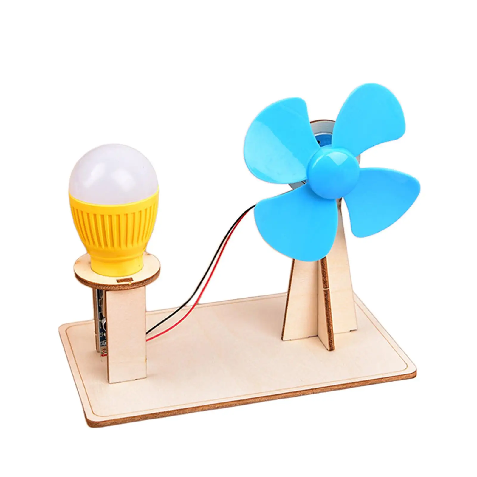 DIY Educational Model Kit Toys Wind Generator for Children Birthday Gifts