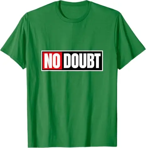 No Doubt Shirt für Teenager Lustige Meme-Shirts mit Teen-Slang T-Shirt Y2k Buchstaben Bedruckt Personalisierter Spruch Aufdruck Niedliches Teenager-Jungen-Shirt – Detail 9