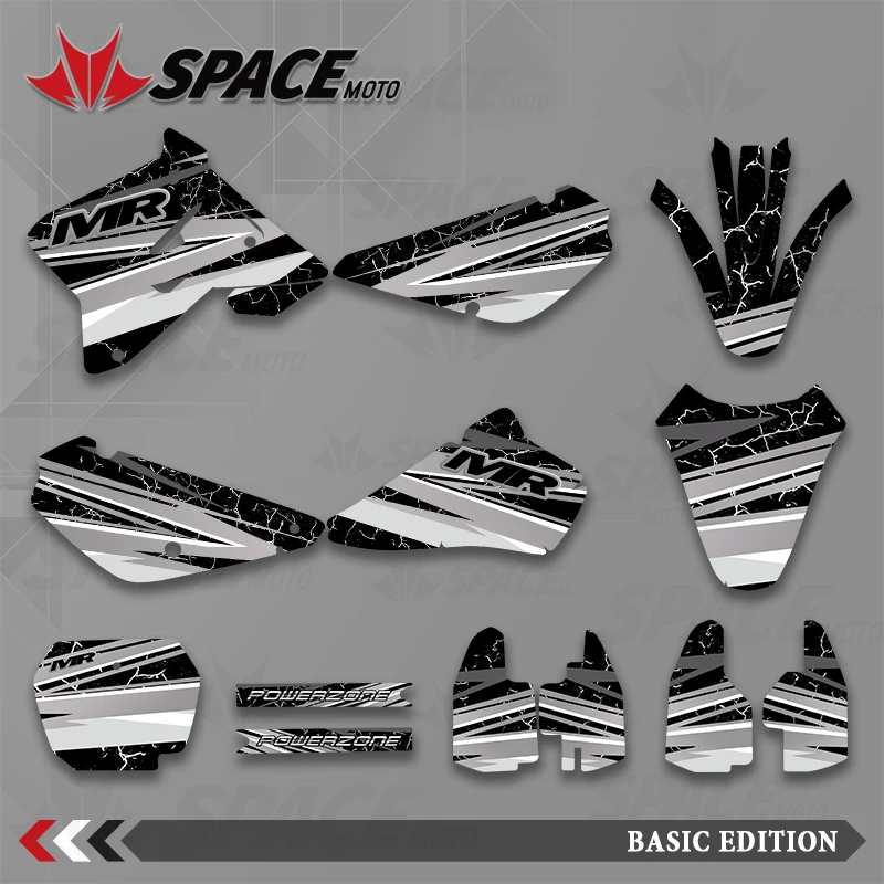 

SPACE For Suzuki RM85 RM 85 2001 2002 2003 2004-2020 Motorcycle Graphics Decal Stickers Kits Number Name Custom