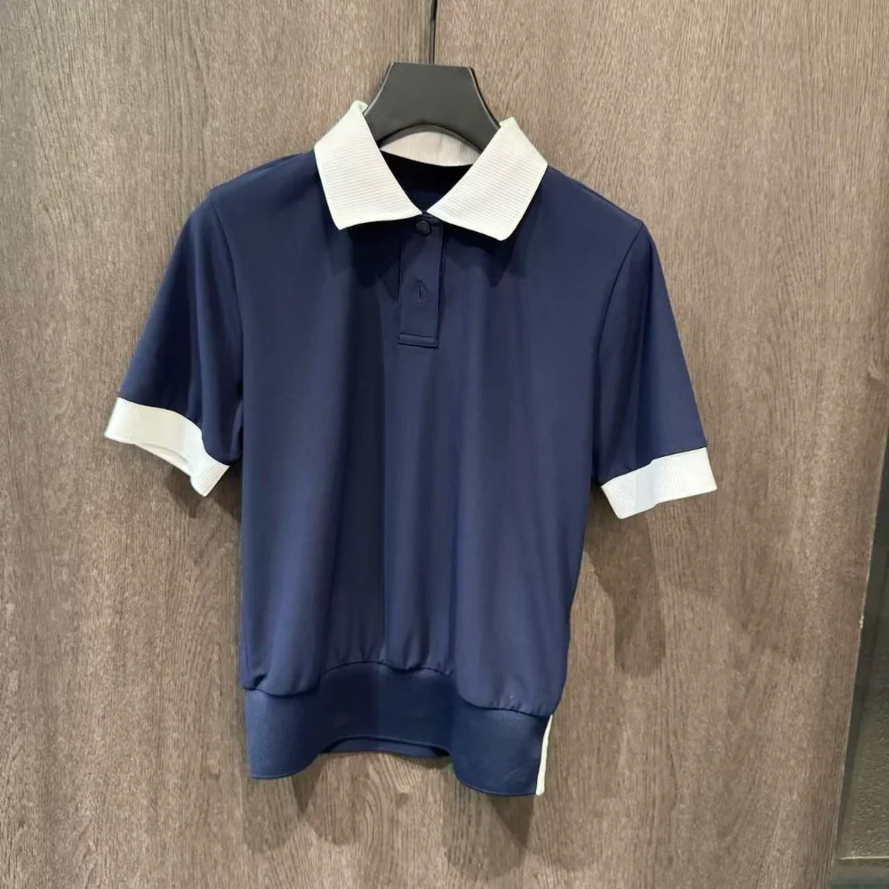 2026 New Athletic Women's Golf Short Sleeve Top Quick Dry Stretchy for Golf Course Top Breathable Versatile Casual Sports Tee