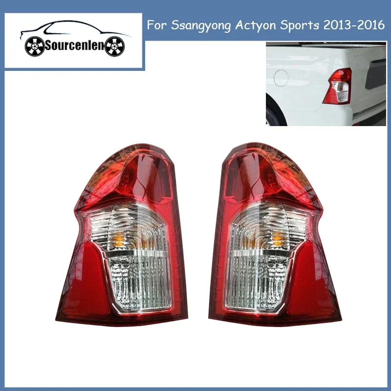 Rear Tail Light Turn Signal Light Stop Brake Fog Lamp Tail LampAssy For Ssangyong Actyon Sports 2013-2016 8360132500 8360232500