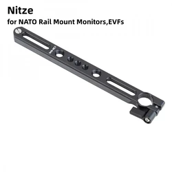 Nitze N49-NC7 NATO RAIL WITH 15MM ROD CLAMP (7