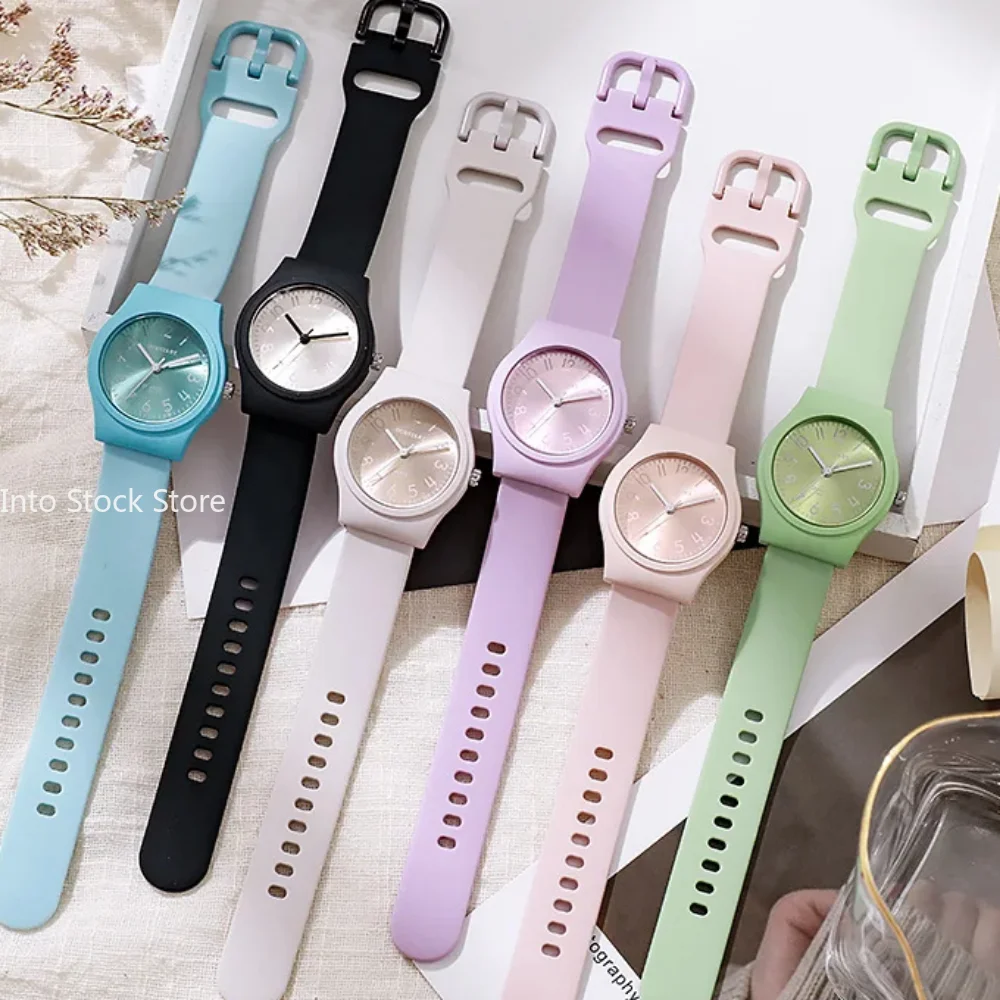 Brand Silicone Strap Quartz Watch for Women Casual Fashion Luxury Ladies Wristwatch Montre Femme Clock Reloj Mujer Dropshipping