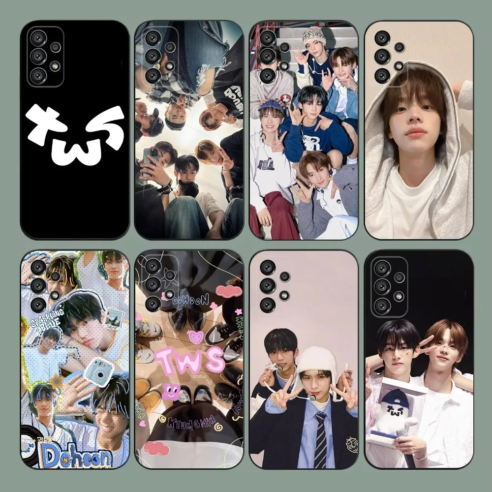 

Kpop D-Dohoon S-Shinyu Phone Case For Samsung Galaxy A20,A21s,A22,A31,A32,A52,A53,A72,73,A80,A91 T-TWS Soft Black Cover