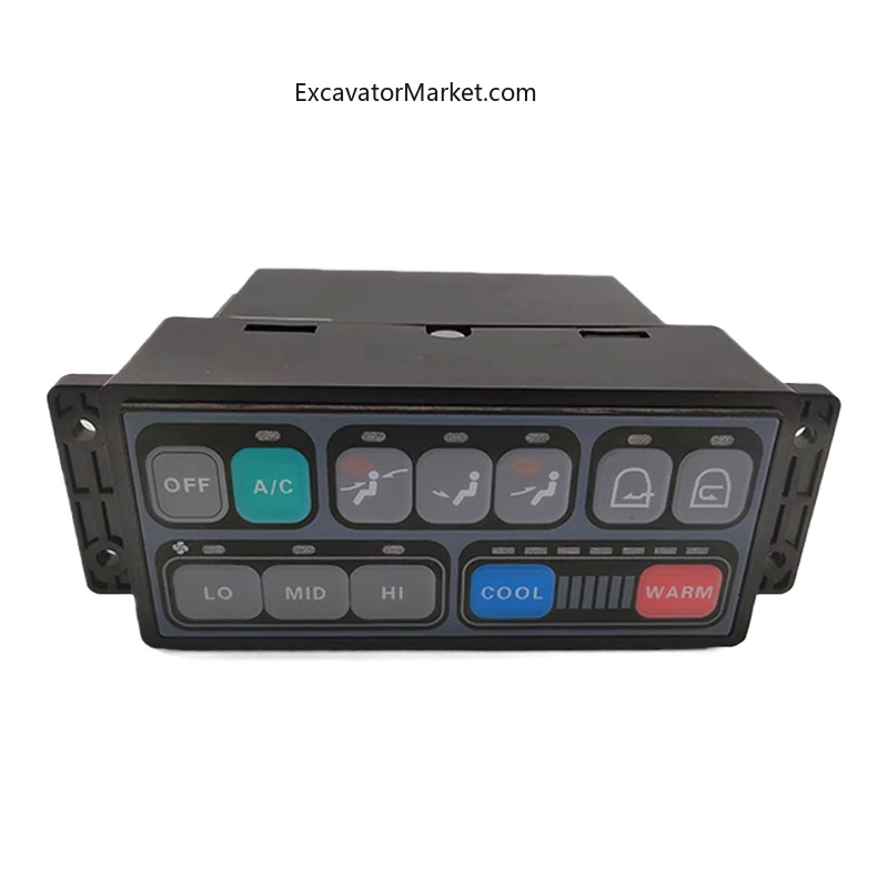 Excavator Spare Excavator accessories Daewoo Doosan dh Dx 80 130-5-7-9 Air conditioning controller panel switch button