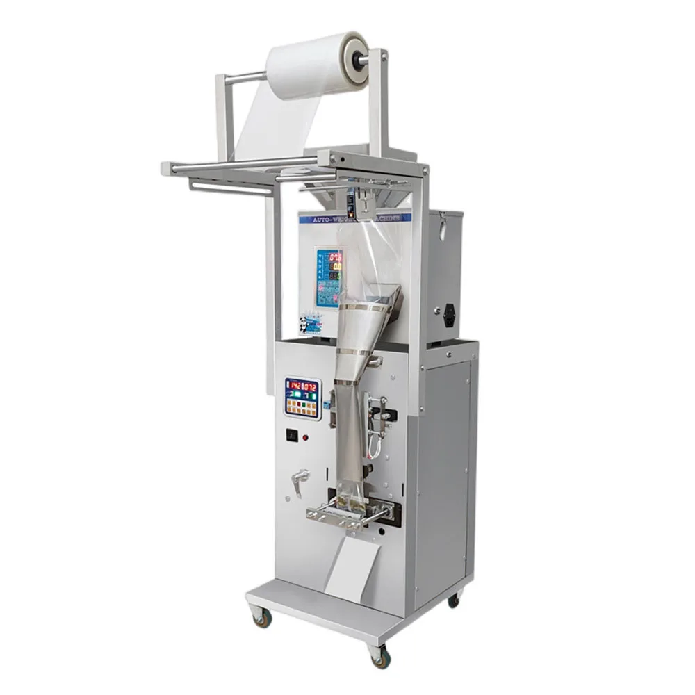 Automatic Food Granule Sugar Salt Spice Powder Pepper Flour Coffee Sachet Granule Peanut Grain Bean Bag Packing Machine