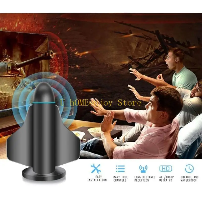 

B0KF Full 1080p Supported 30dBi Aerial for Indoor Outdoor DVB Reception