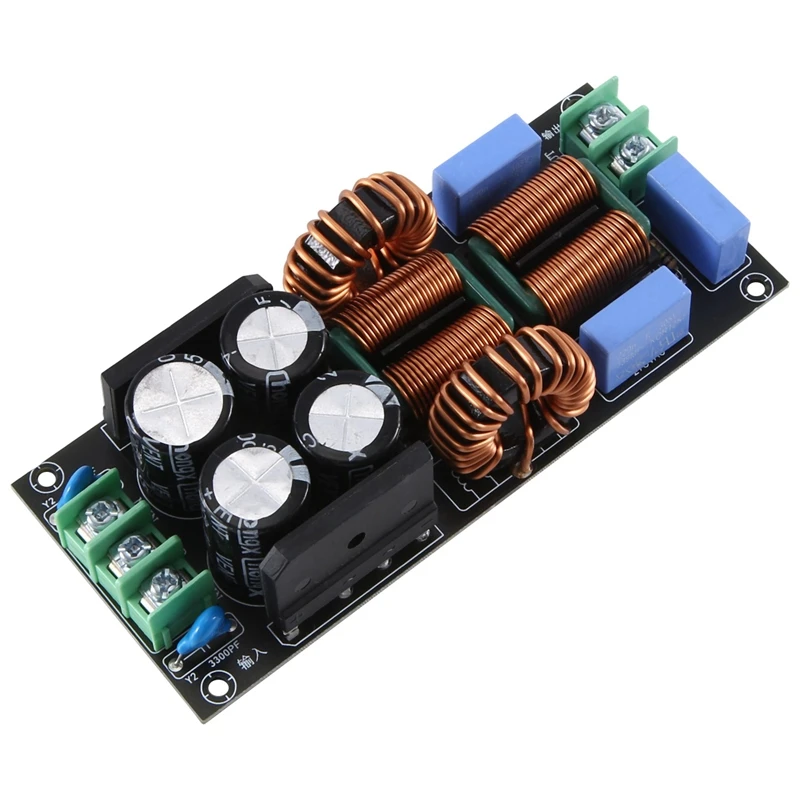 

Power Filter Board Module EMI Filter AC Mains Purification Hifi Audio Noise 20A Easy Install