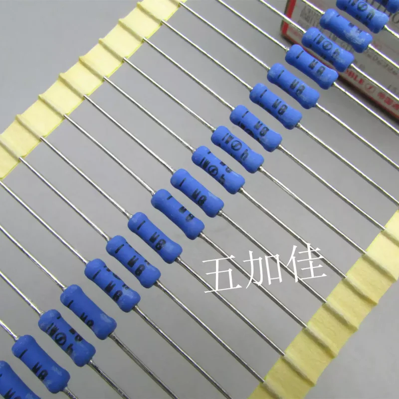 10-100pcs imported 1W 1M 2% RMH1FB-1M-GTB Japanese made high-power small volume blue resistor