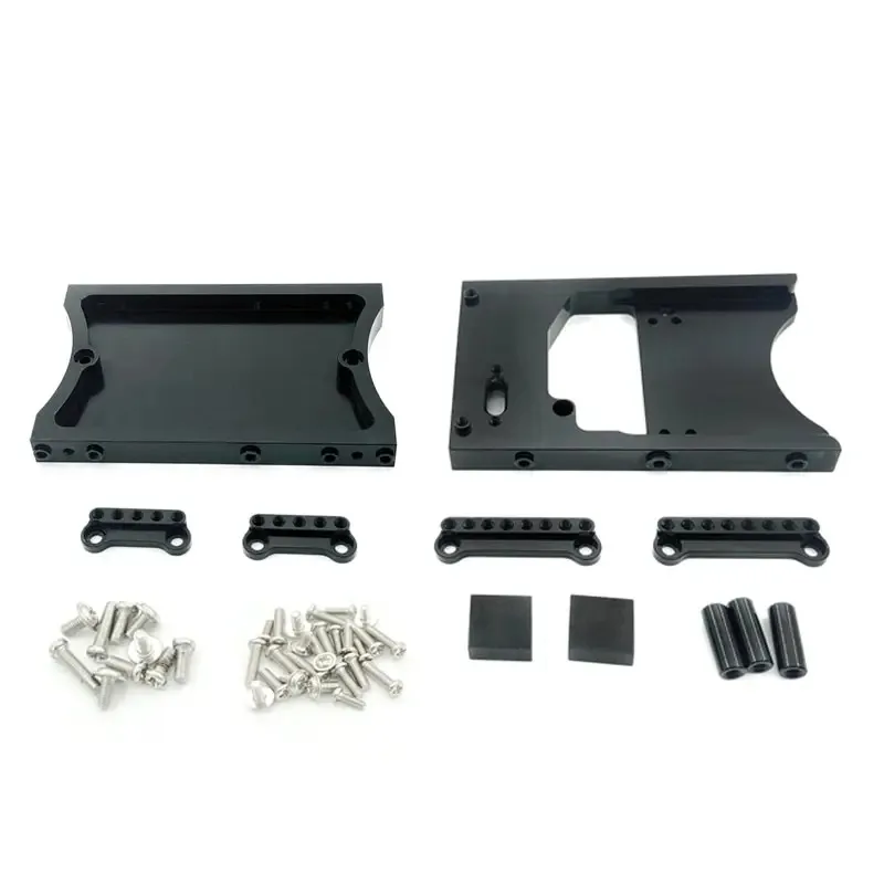 Metal Front and Rear Steering Servo Fixed Mounting Bracket Beam for WPL 1/16 and MN D90 D91 D96 D99 MN90 MN99S 1/12 RC Car