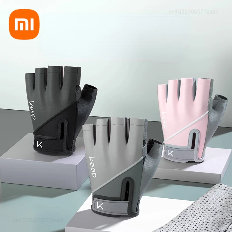 New Xiaomi Fitness Breathable Dry Gloves Gym Lightweight Non-slip Training Gloves Sports Exercise Weightlifting Unisex Gloves