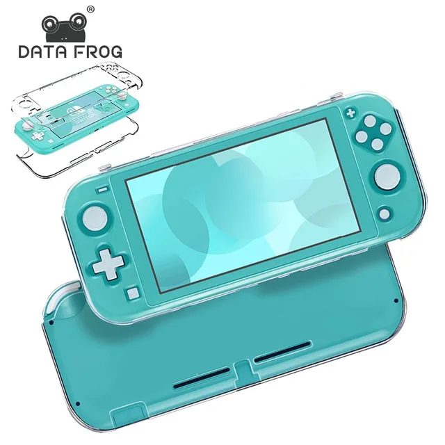 DATA FROG Przezroczysta obudowa ochronna z PC Crystal Shell do konsoli Switch Lite