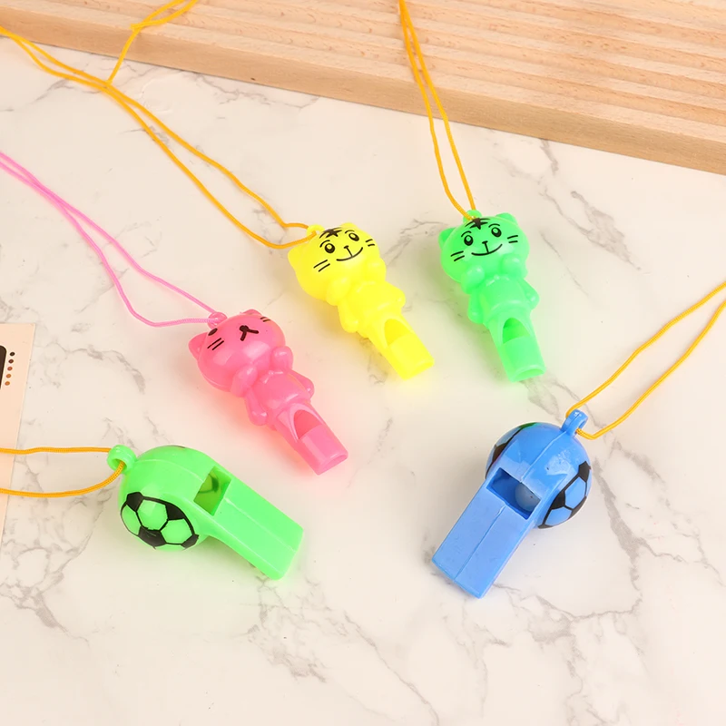 25Pcs Random Color Professional Referee Whistles Emergency Whistles Mini Cheer Whistle Sports Basketball Soccer Souvenir Gift