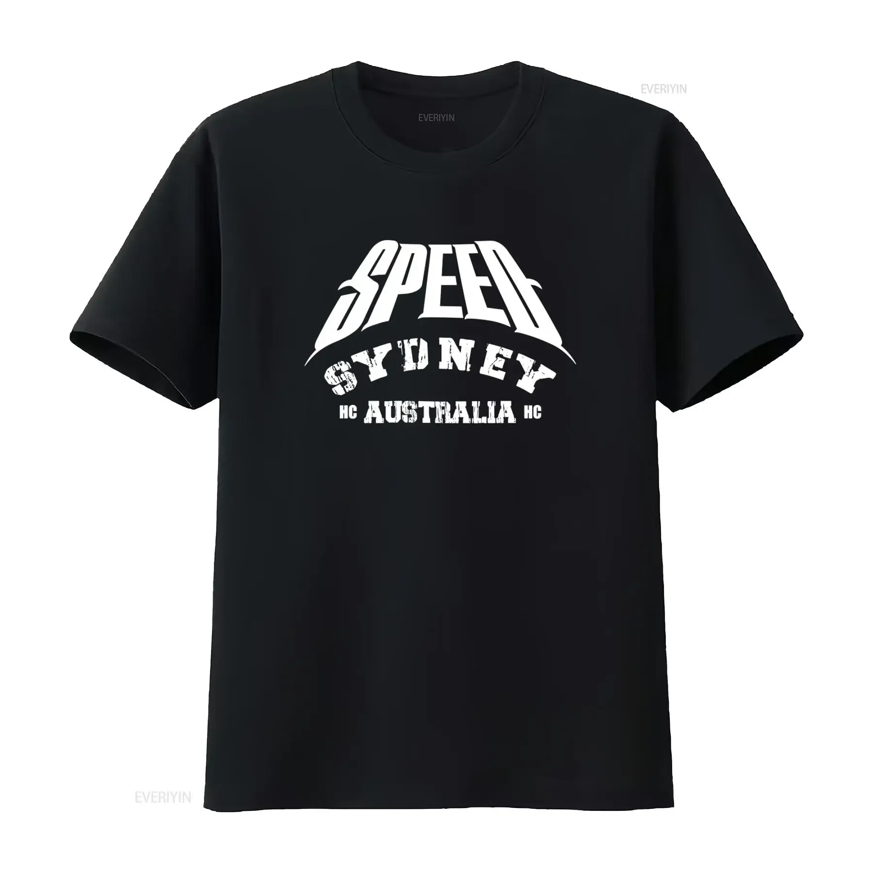 Speed Hardcore Punk Band T Shirt Sydney Australia Metal Rock  vintage Washed Comfortable fashion Versatile homme Casual graphic