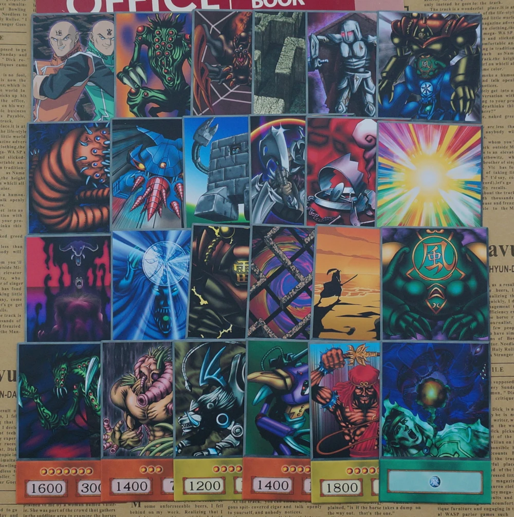 24 sztuk/zestaw Yugioh paradoks bracia styl Anime karty Dungeon labirynt talia tematyczna brama strażnik yu-gi-oh! DM Retro Orica