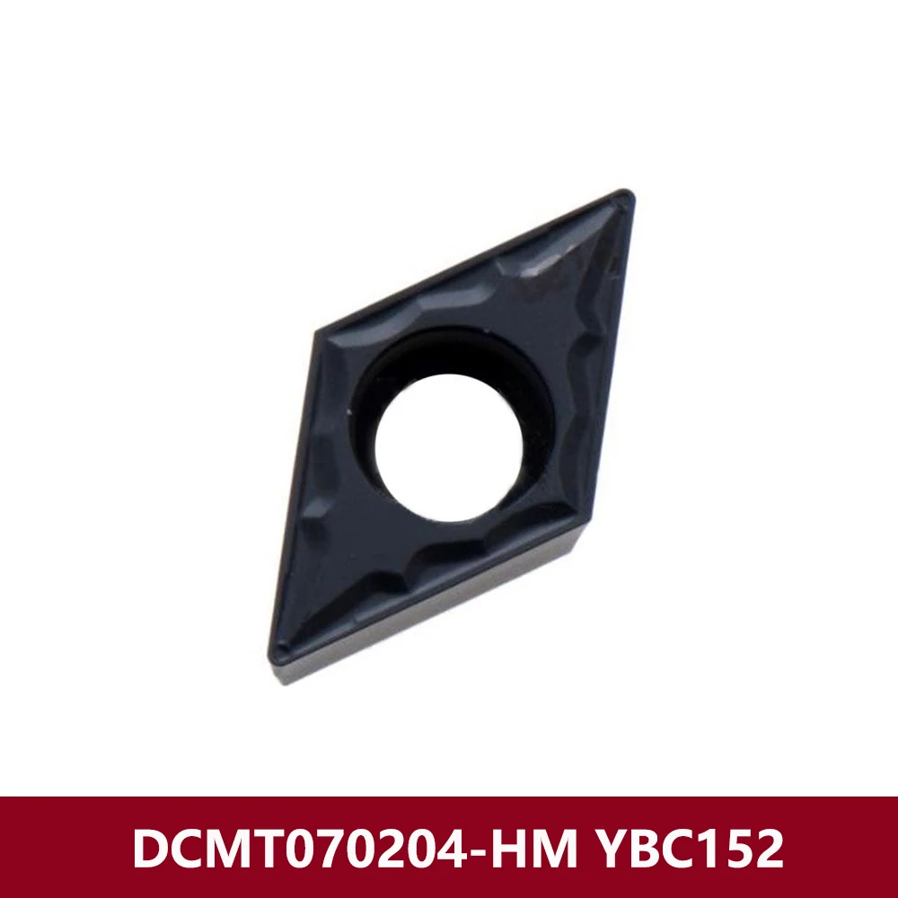 DCMT2 (1,5) 1-HM DCMT070204-HM YBC152 оригинальный DCMT 070204 HM DCMT070204 карбидные вставки токарный станок с ЧПУ DCMT0702 машинные инструменты