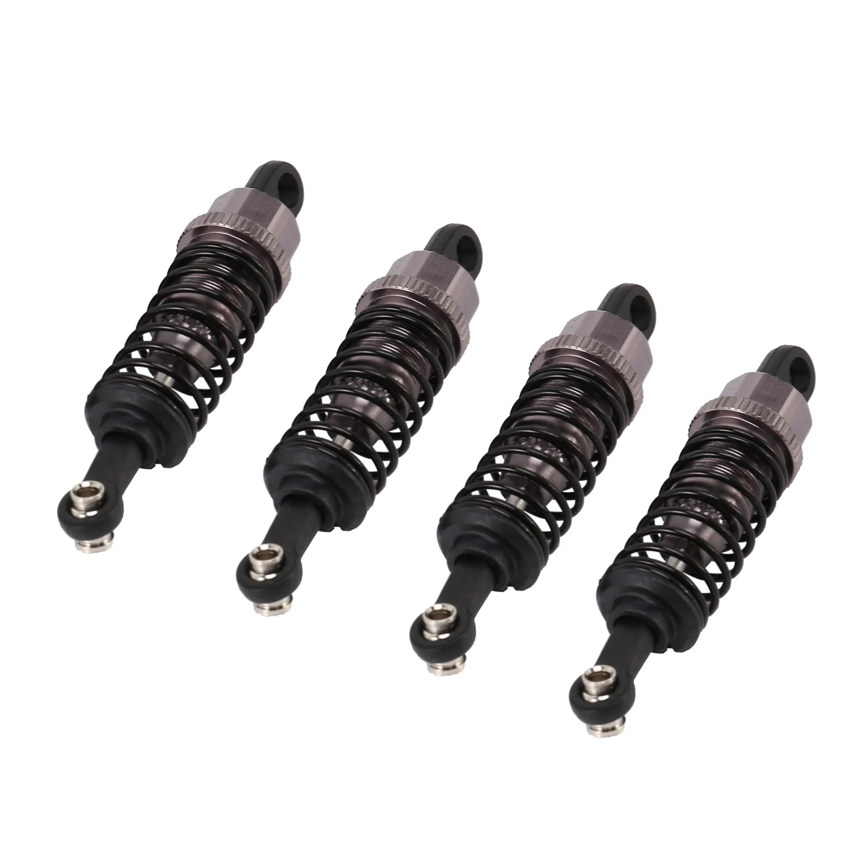 【CYBER MONDAY】Upgrade Metal Pull Rod Tie Rod Pull Rod Base for B14 B24 C14 C24 C34 1/16 RC Car Spare Parts,Grey