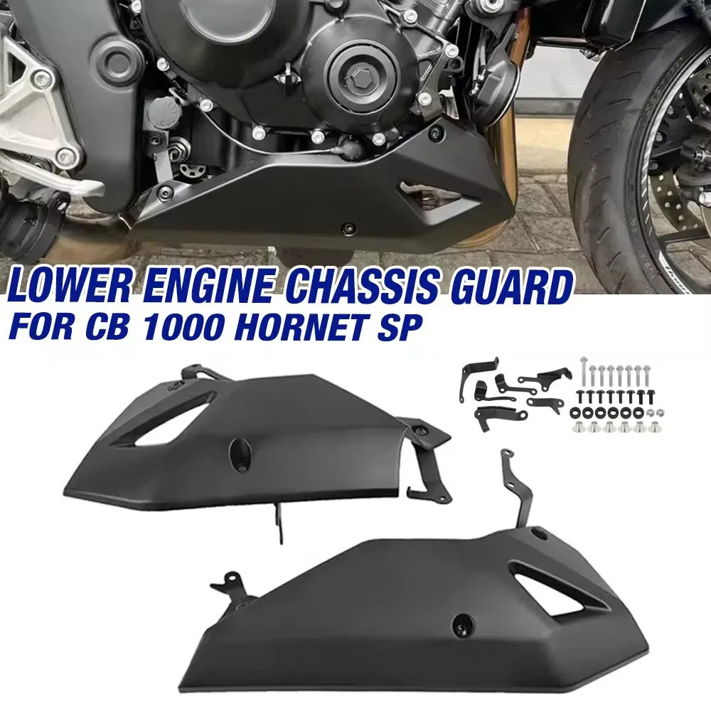 Cobertura Inferior do Spoiler para HONDA CB 1000 Hornet CB1000 Hornet SP 25-26, Protetor de Chassi do Motor da Motocicleta