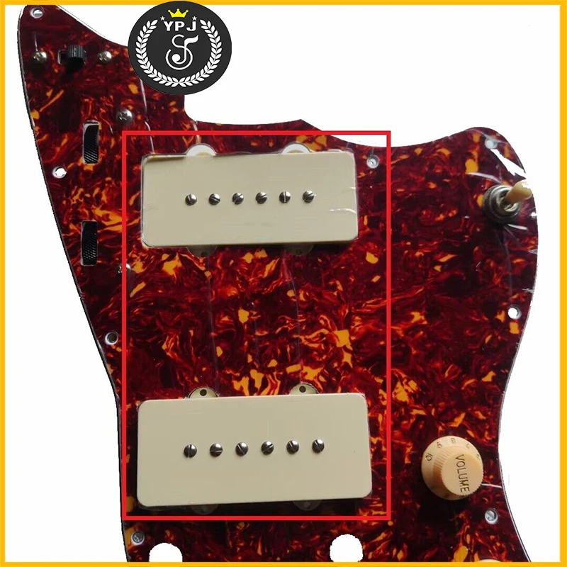 Jazzmaster-Pièces de garde-boue électriques vintage, Bobine unique, Alnico 5, JE514-UPS, 1-2 pièces