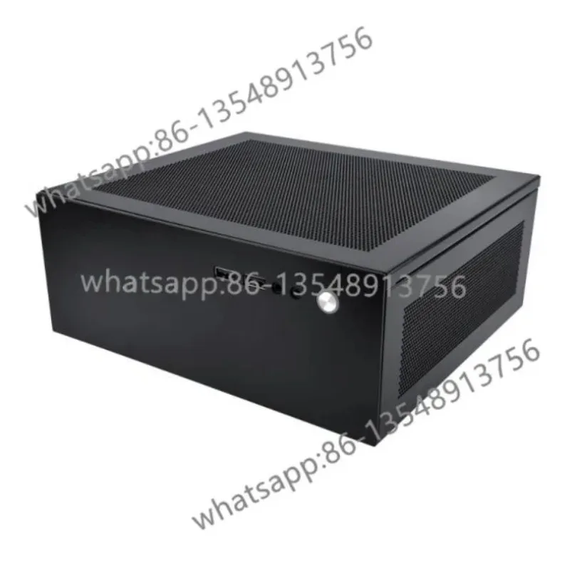 Vertical Horizontal Mini ITX Case for 17*17cm Motherboard HTPC Office Commercial Chassis view 3