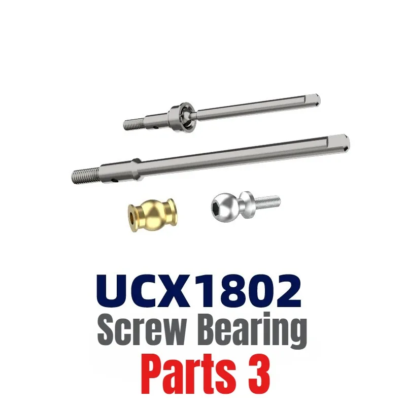 UDI UDIRC UCX1802 Series RC Car Spare Parts Spindle Bearings Nut Optical Axis CVD Girder Screws Parts 3