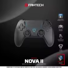 FANTECH NOVA II WGP16 Wireless Gamepad Gyro Sensor Hall Joystick and Effect Trigger for PS4 NS2 Wired Controller Gamer view 2