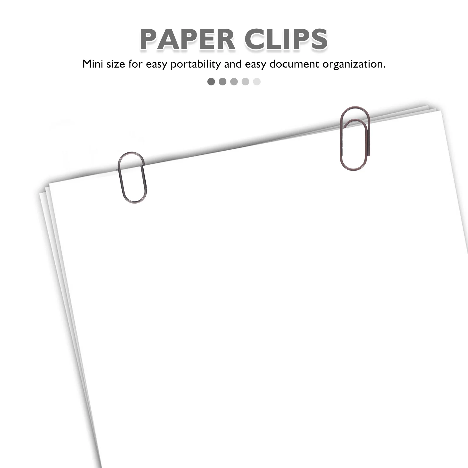 200 قطعة دبابيس ورق صغيرة خمر المشابك المعدنية الصغيرة لمكتب المنزل وثيقة فرز ملاحظة تنظيم الموثق السحابات سجل القصاصات #6